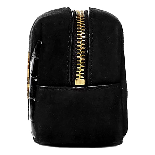 Saint Laurent Jamie YSL Keyring Cube Black Crocodile Print Leather — photo 3