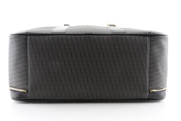 Saint Laurent Monogram Large Luggage Case Bag Dark Brown Coated Canvas in Dark Brown, authentic new handbag, image 3