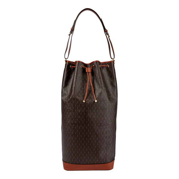 Saint Laurent Le Monogramme Oversized Bucket Bag Brown in Brown, authentic new handbag, image 1