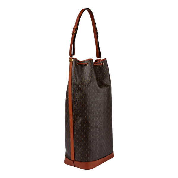 Saint Laurent Le Monogramme Oversized Bucket Bag Brown in Brown, authentic new handbag, image 3