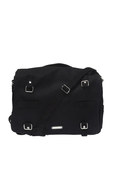 Saint Laurent Sac Army Black Canvas Messenger Bag in Black, authentic new handbag, image 1
