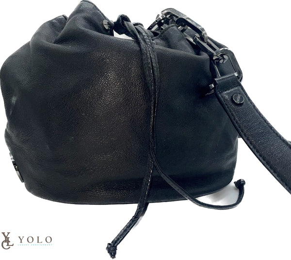 Tory Burch Leather Drawstring Crossbody Bag — alternate product view