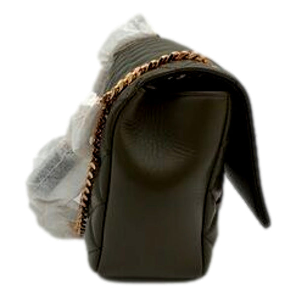 Versace La Medusa Olive Green Quilted Lambskin Chain Crossbody Bag in Olive Green, authentic new handbag, image 3