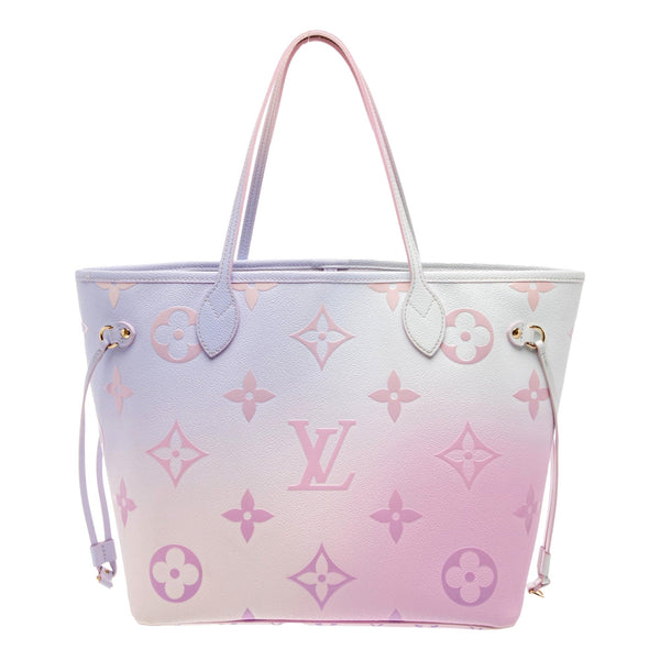 Louis Vuitton Neverfull MM Sunrise Pastel tote, front view