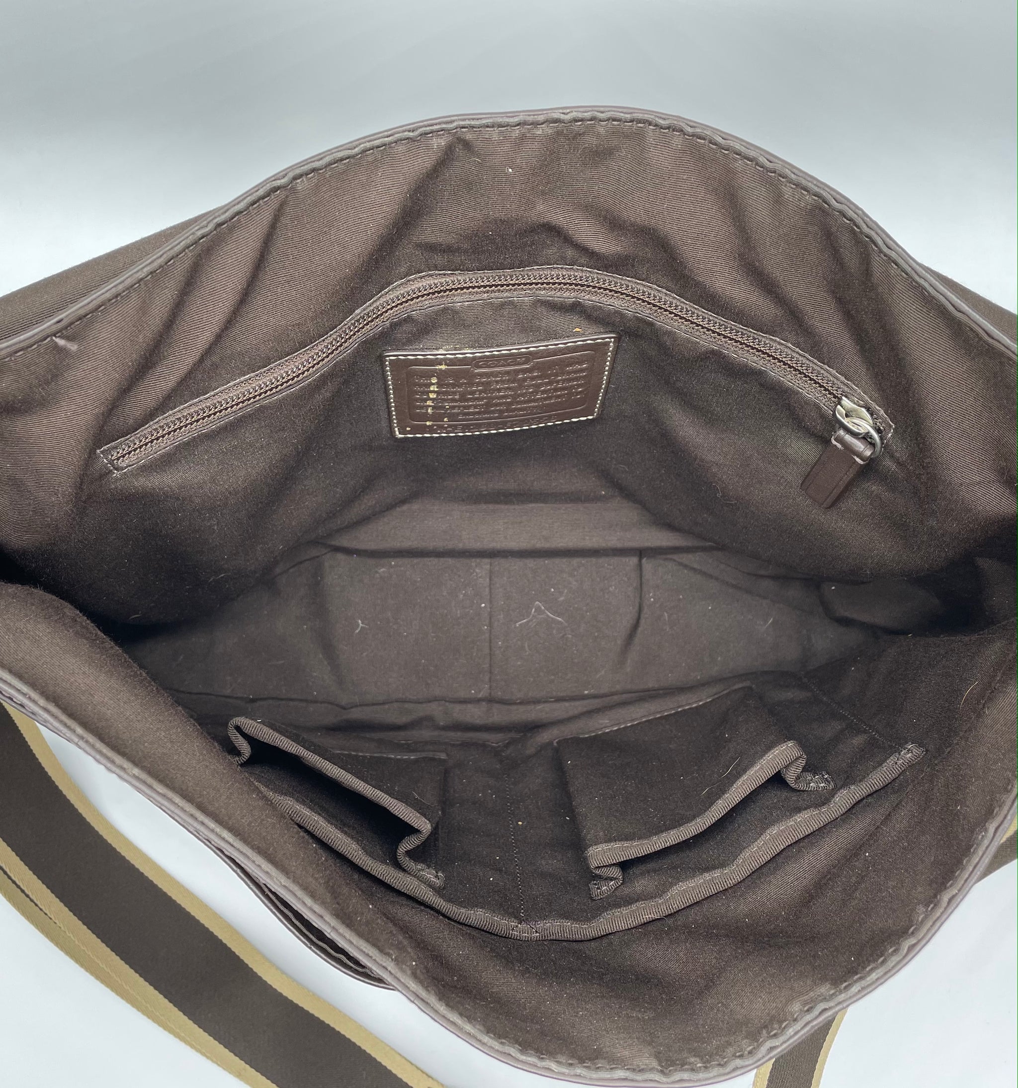 coach heritage web leather backpack Coach | Heritage Web Leather Messenger Bag
