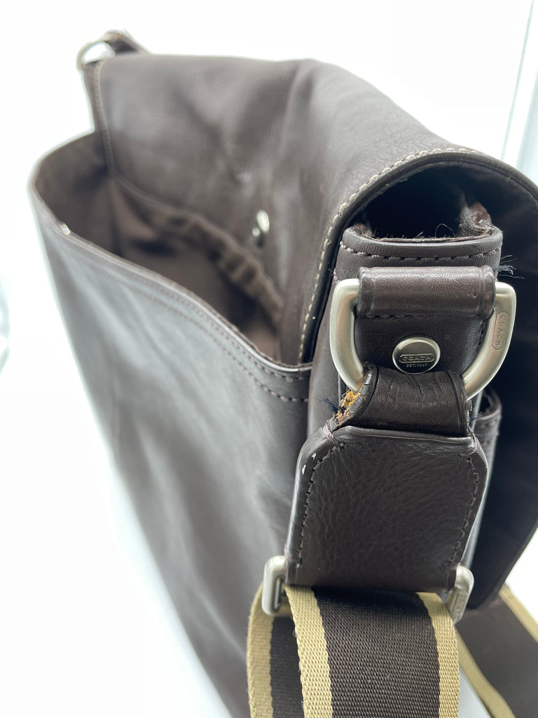 coach heritage web leather backpack Coach | Heritage Web Leather Messenger Bag