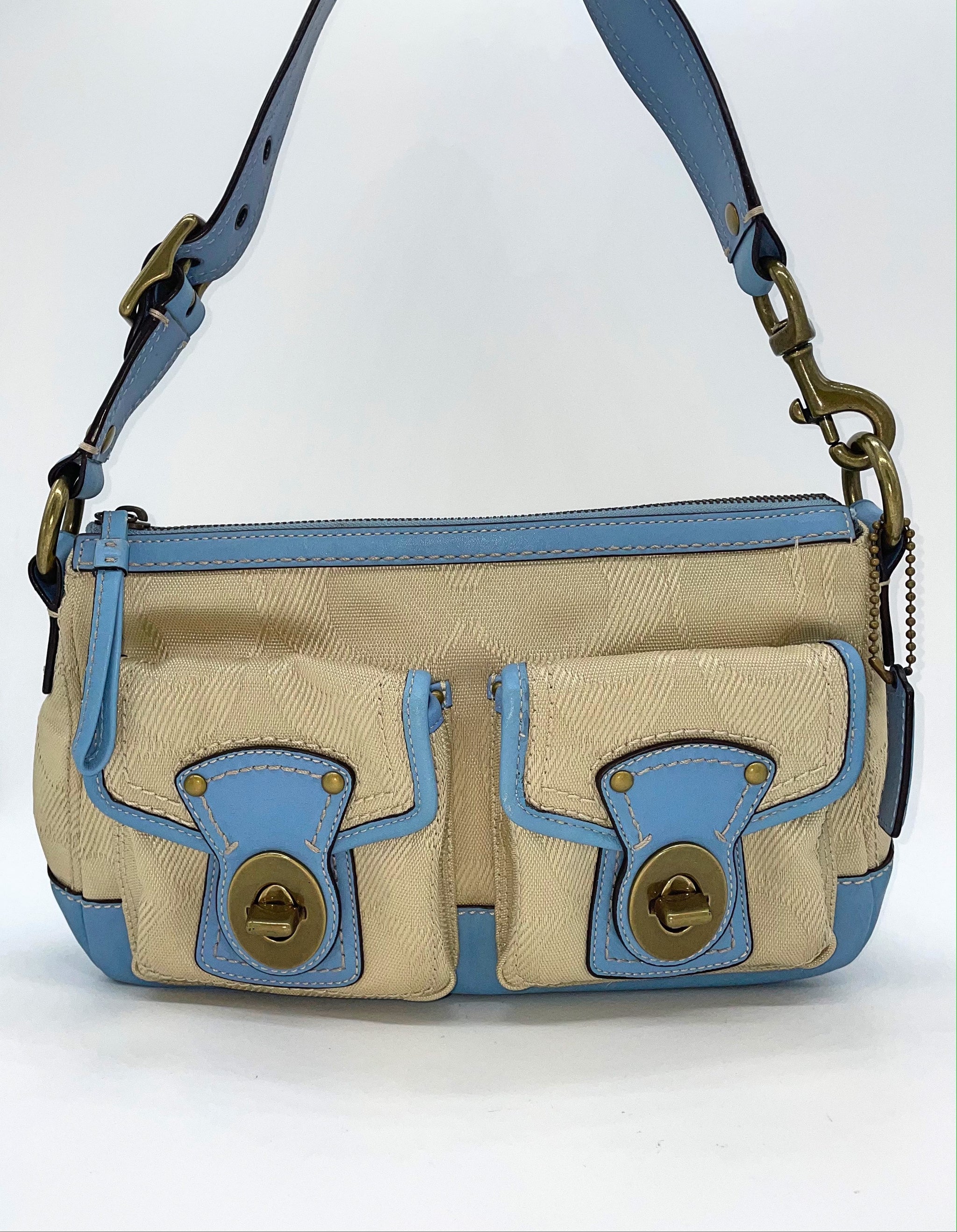 Coach | Jacquard Legacy Signature Satchel | YOLO Luxury Consignment