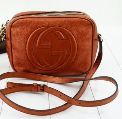 Authentic Preloved Gucci Leather Soho Disco Bag – YOLO Luxury
