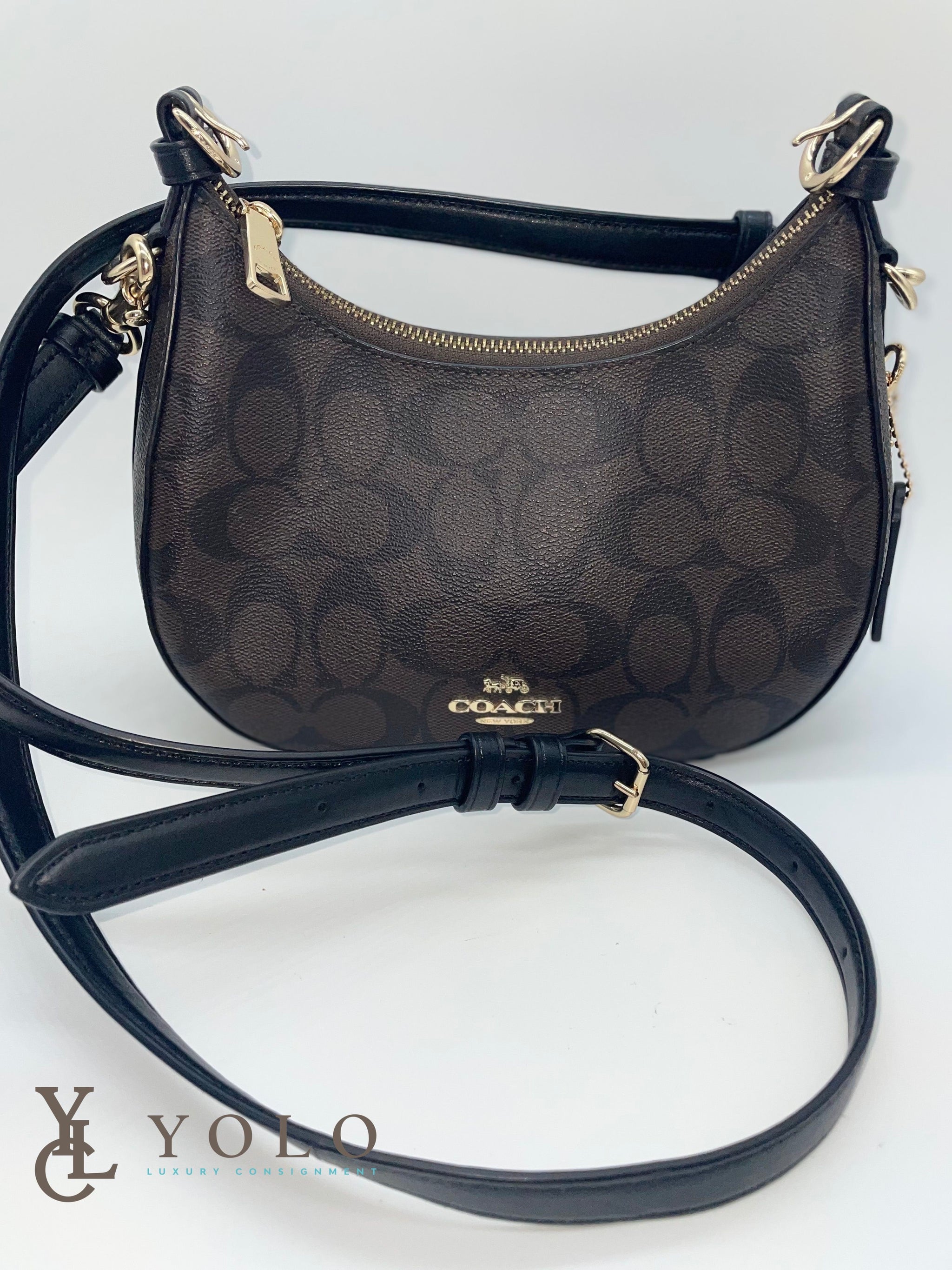 Coach | Signature Kleo Hobo Bag | YOLO Luxury Consignment