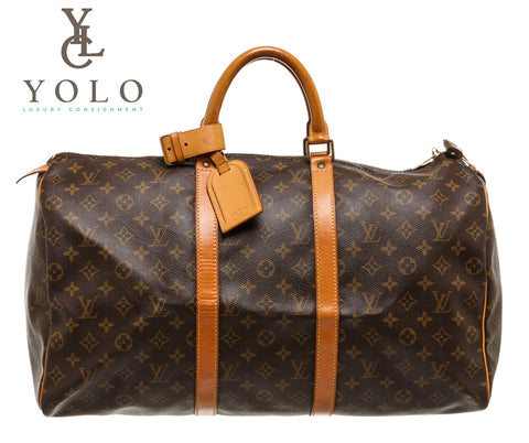 Louis Vuitton Monogram Keepall 50 Duffel