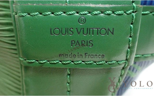 Louis Vuitton Epi Bi-Color Leather Noe