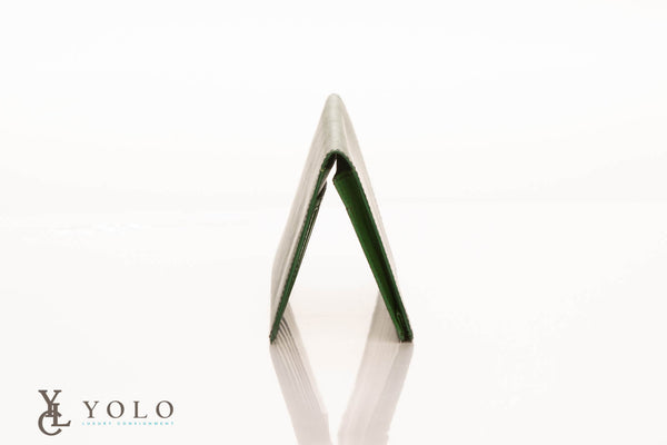 Louis Vuitton Epi Green Leather Long Card Wallet