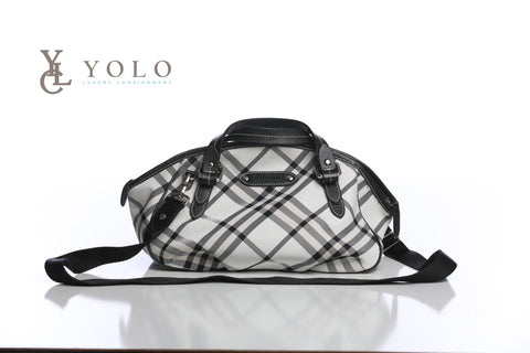Burberry Nova Check 2-Way Satchel
