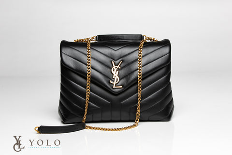 YSL LouLou Medium Flap Shoulder Bag